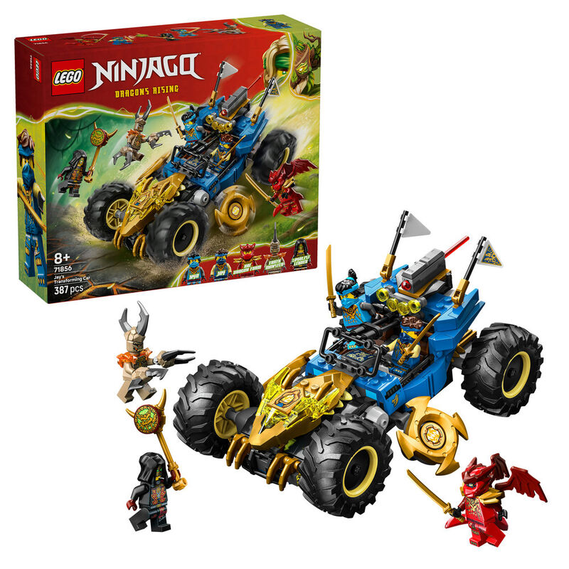 Lego ninjago - coche transformable de jay