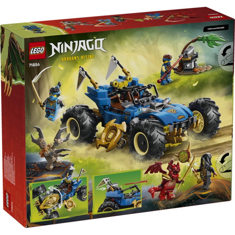 Lego ninjago - coche transformable de jay