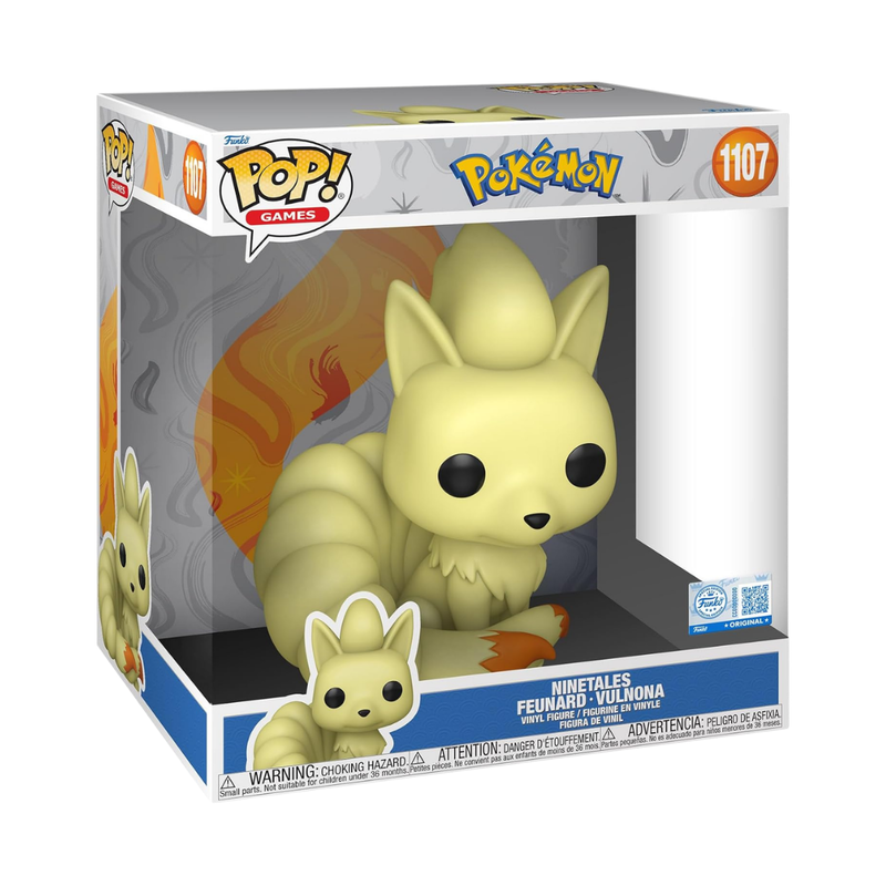 Funko pop! jumbo pokemon - ninetales 25 cm