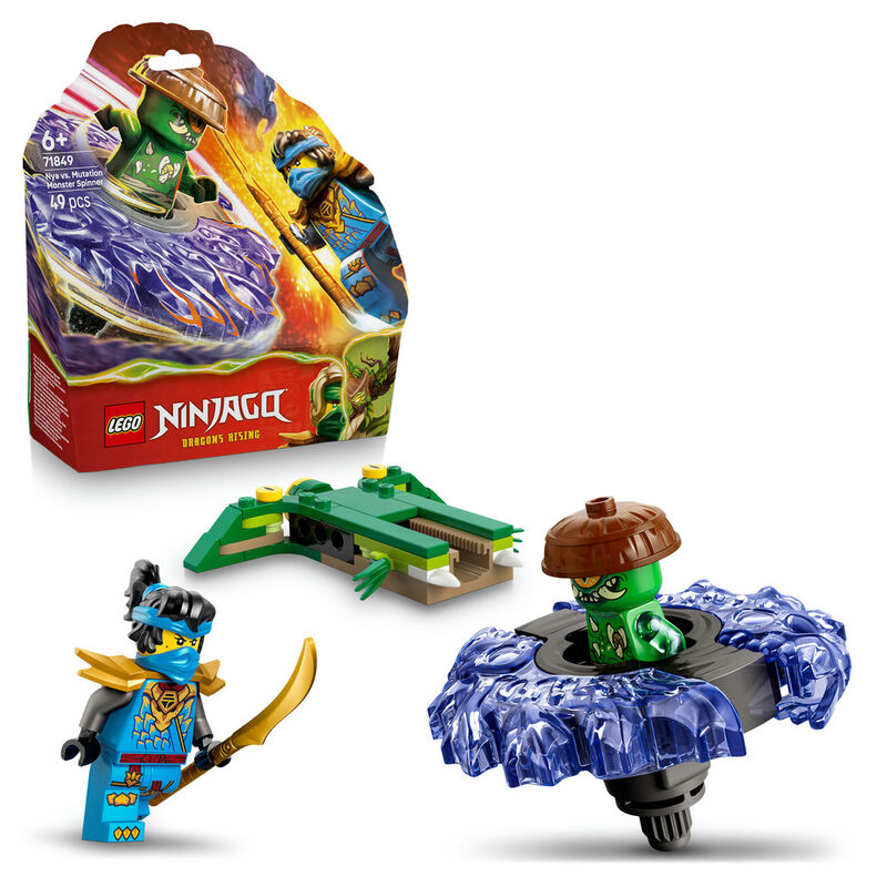 Lego ninjago - spinner nya vs. monstruo mutación