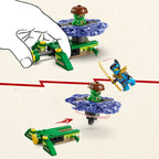 Lego ninjago - spinner nya vs. monstruo mutación