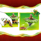 Lego ninjago - spinner lloyd vs. monstruo de tierra