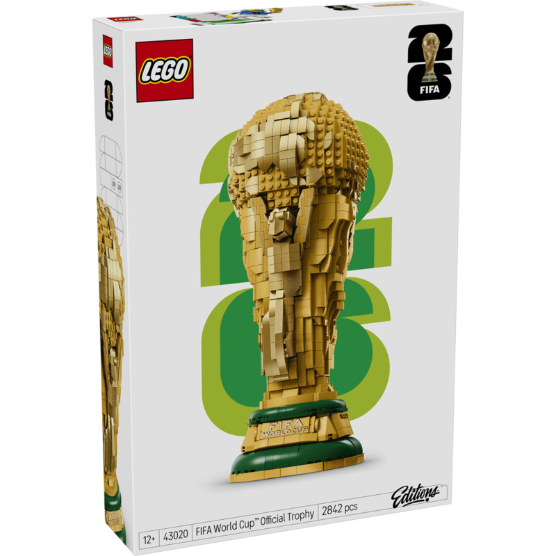 Lego editions - trofeo oficial de la copa mundial de la fifa