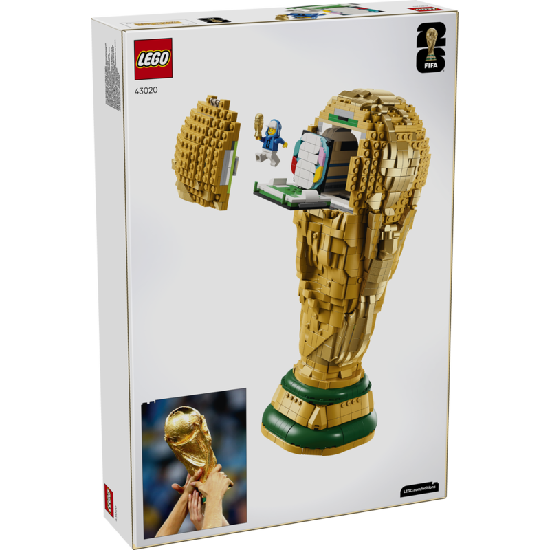 Lego editions - trofeo oficial de la copa mundial de la fifa