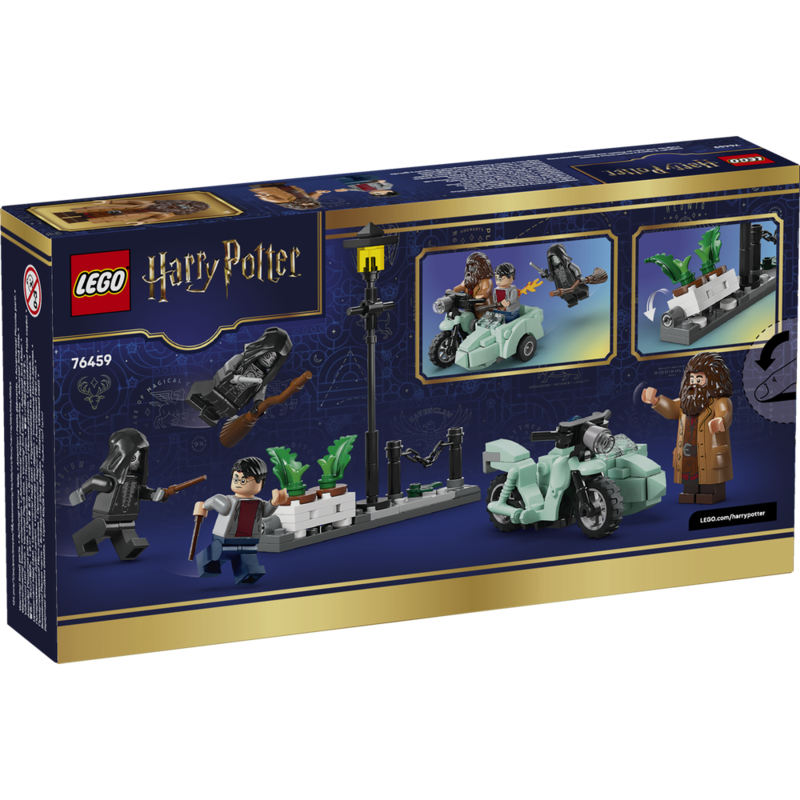Lego harry potter - hagrid y harry: huida de privet drive
