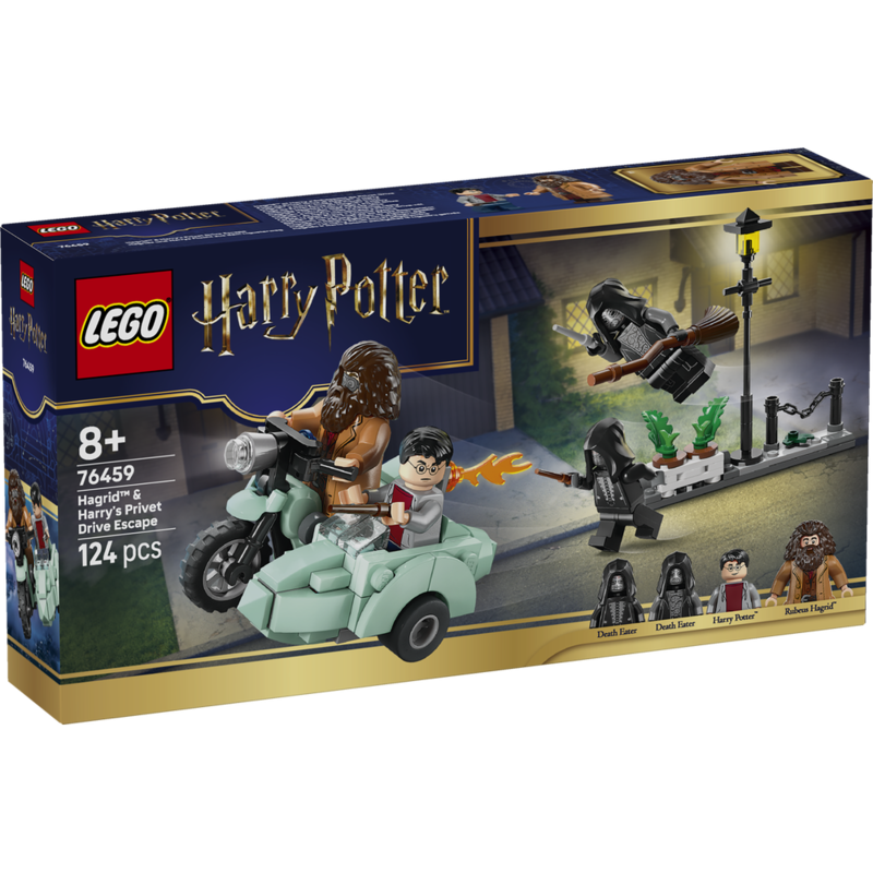 Lego harry potter - hagrid y harry: huida de privet drive