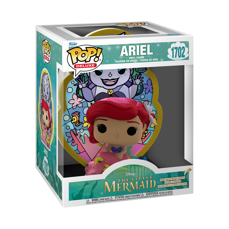 Funko pop! deluxe: la sirenita - ariel (cristal)