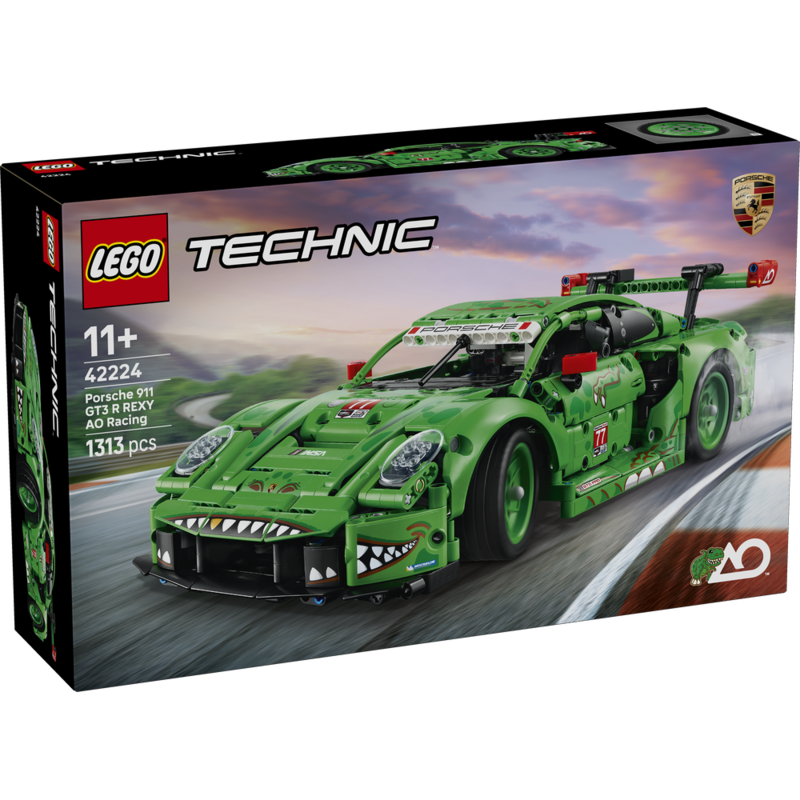 Lego technic - porsche 911 gt3 rexy ao racing