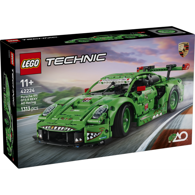 Lego technic - porsche 911 gt3 rexy ao racing Hover Image