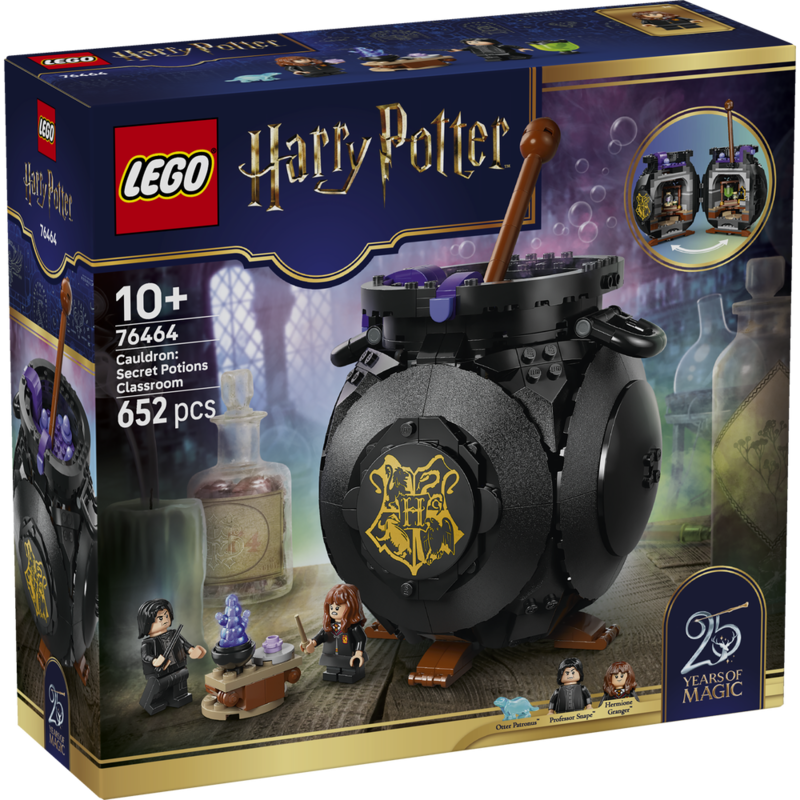 Lego harry potter - caldero: aula de pociones secretas