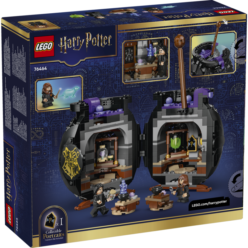 Lego harry potter - caldero: aula de pociones secretas
