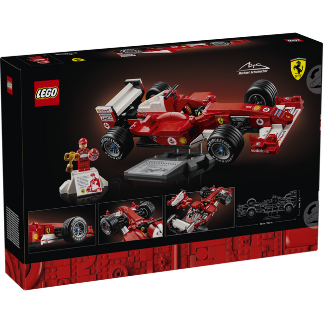Lego speed champions - ferrari f2004 & michael schumacher Hover Image