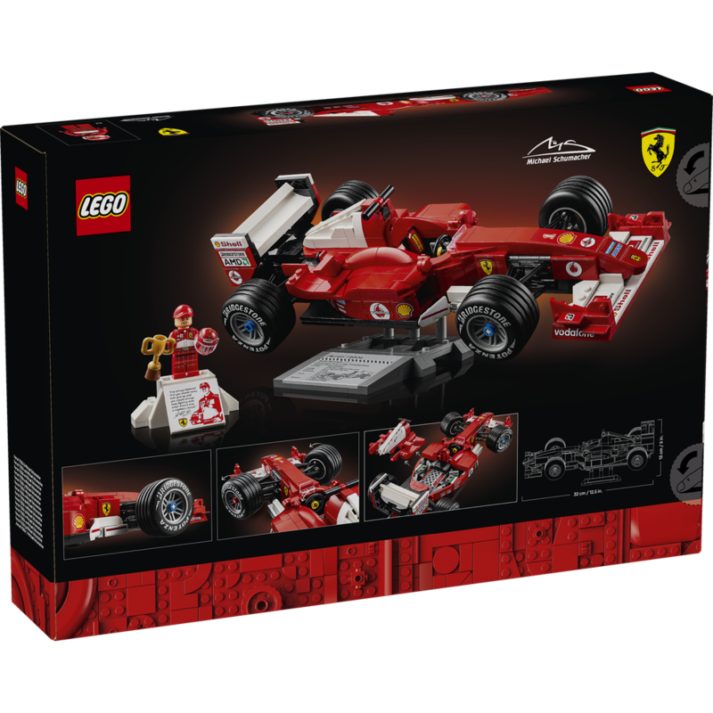 Lego speed champions - ferrari f2004 & michael schumacher