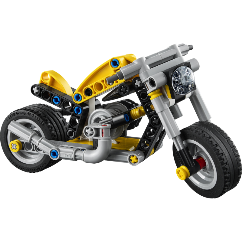 Lego technic - moto amarilla
