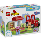 Lego duplo - tractor y mercado peppa pig