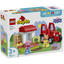 Lego duplo - tractor y mercado peppa pig