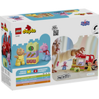 Lego duplo - tractor y mercado peppa pig