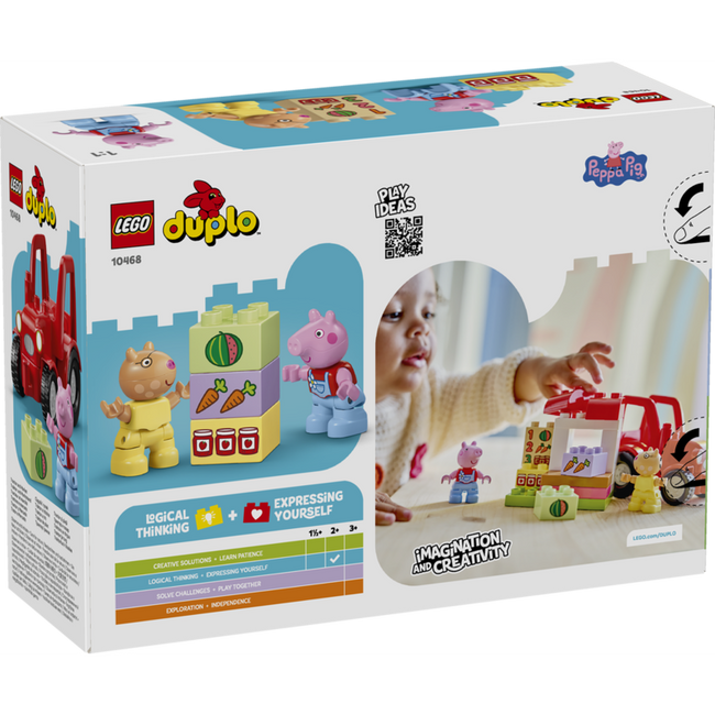Lego duplo - tractor y mercado peppa pig Main Image