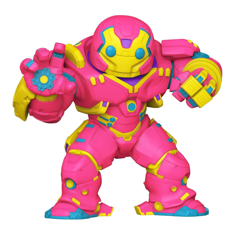 Funko pop! jumbo: marvel blacklight - hulkbuster 25 cm