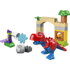 Lego duplo - dinosaurio spidey-rex vs. duende verde