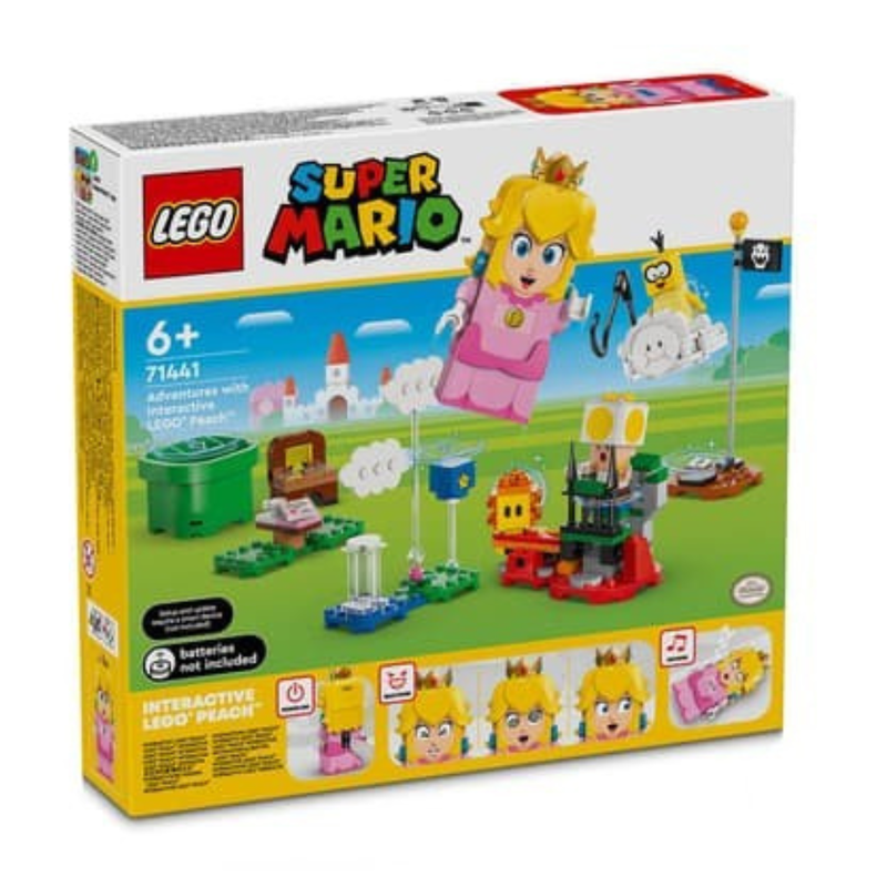 Lego super mario - peach aventuras interactivas