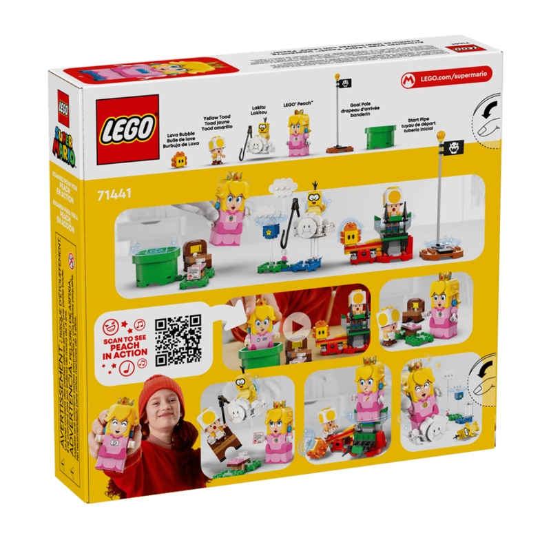Lego super mario - peach aventuras interactivas