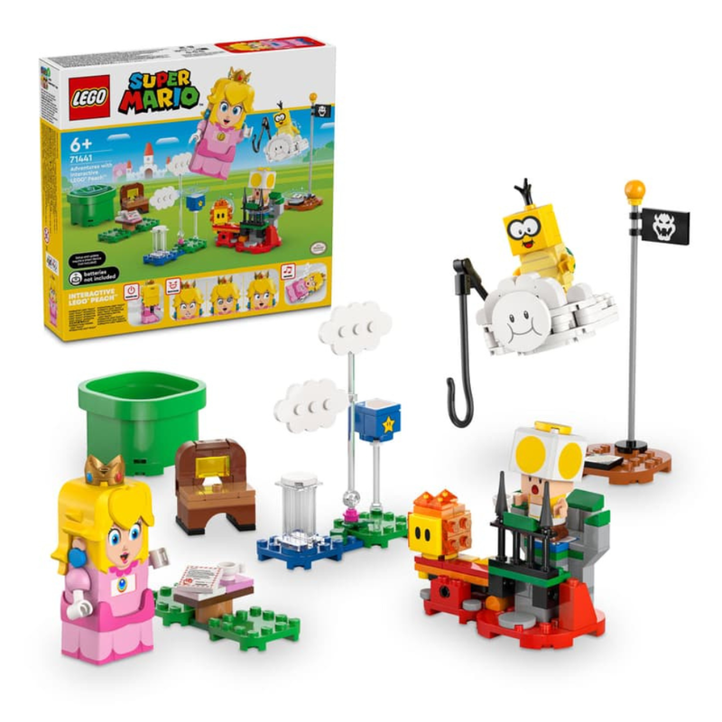 Lego super mario - peach aventuras interactivas
