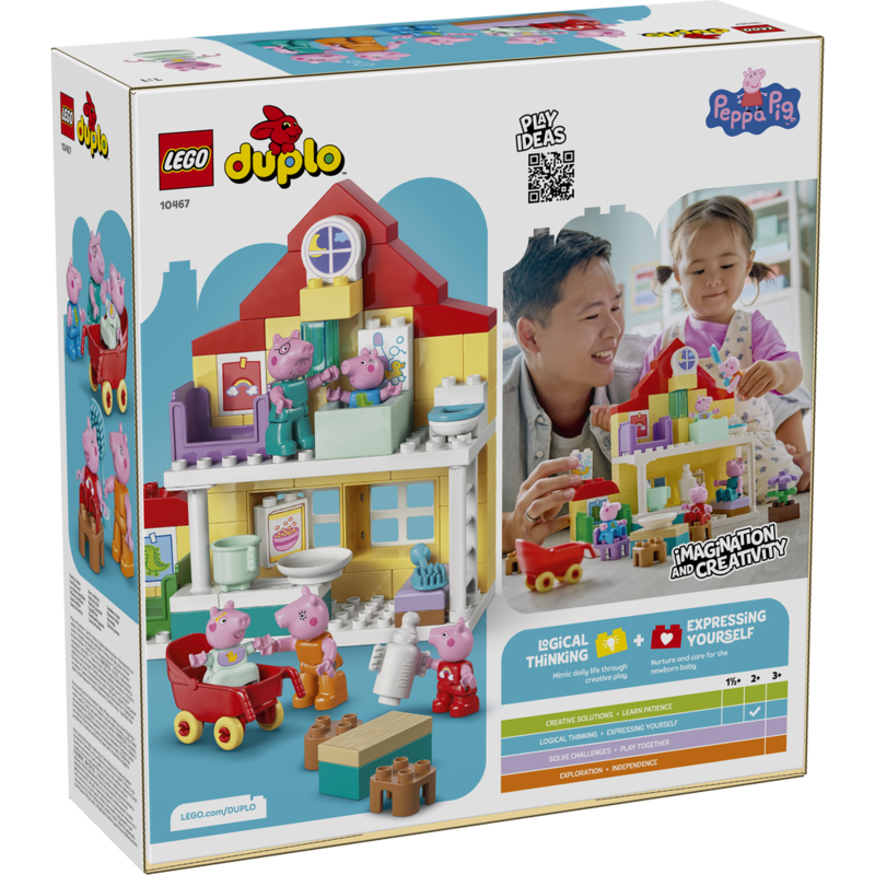 Lego duplo - casa familiar peppa pig