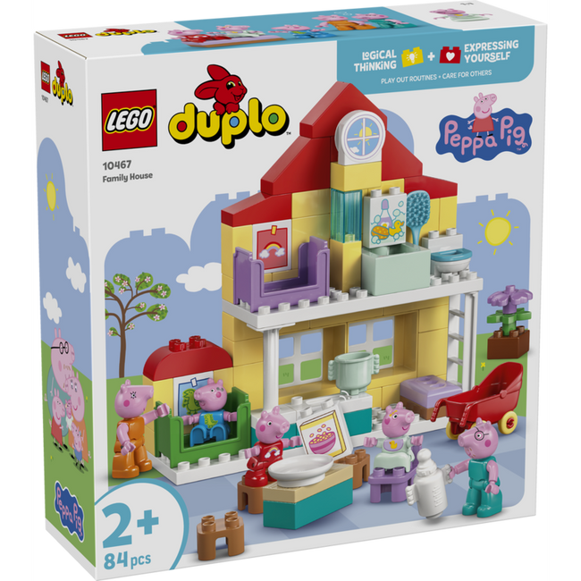 Lego duplo - casa familiar peppa pig Hover Image