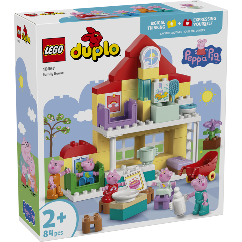 Lego duplo - casa familiar peppa pig