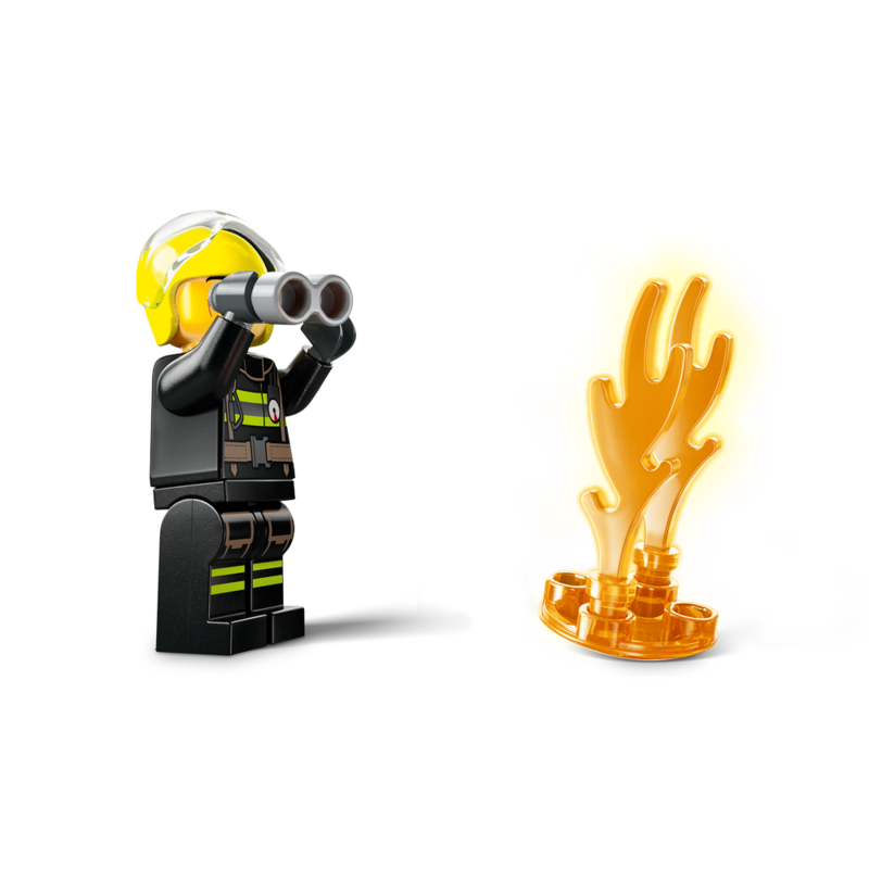 Lego city - helicóptero de rescate de bomberos