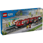 Lego city - tranvía y estación del centro
