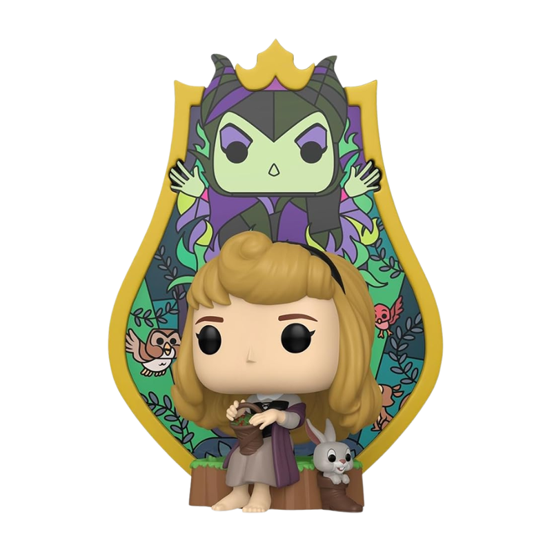 Funko pop! deluxe bella durmiente - aurora (cristal)