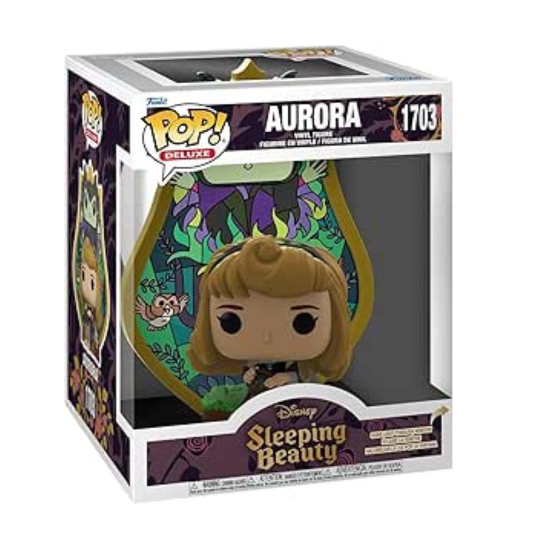 Funko pop! deluxe bella durmiente - aurora (cristal)