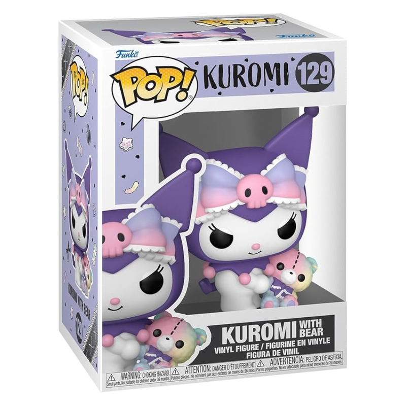 Funko pop! sanrio: kuromi con oso