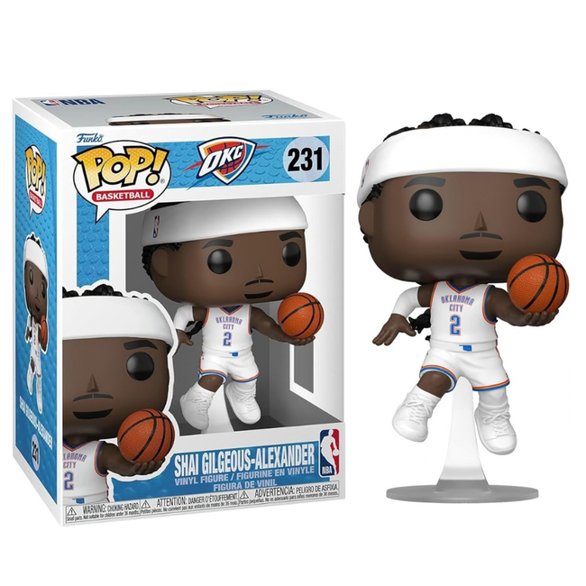 Funko pop nba - thunder - shai gilgeous-alexander Hover Image