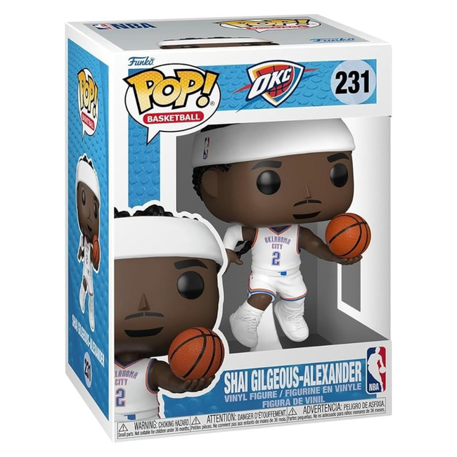 Funko pop nba - thunder - shai gilgeous-alexander Main Image
