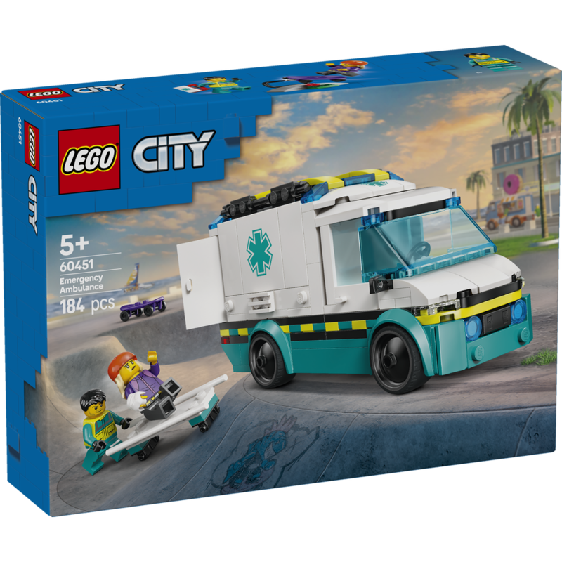 Lego city - ambulancia de emergencias