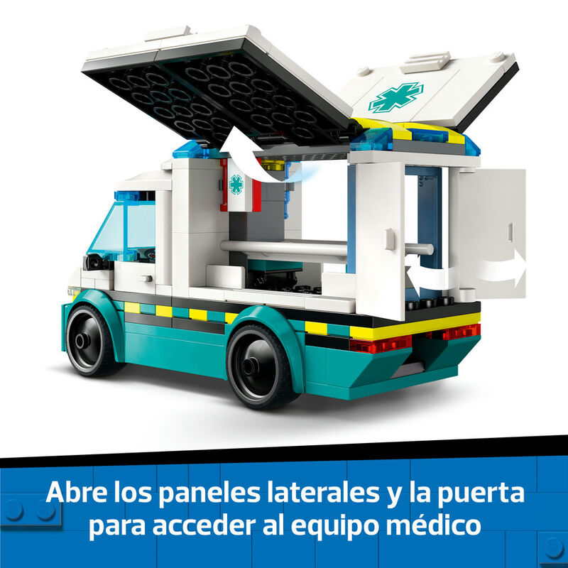 Lego city - ambulancia de emergencias
