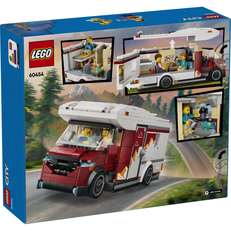 Lego city - autocaravana aventurera de vacaciones