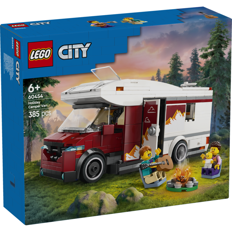 Lego city - autocaravana aventurera de vacaciones