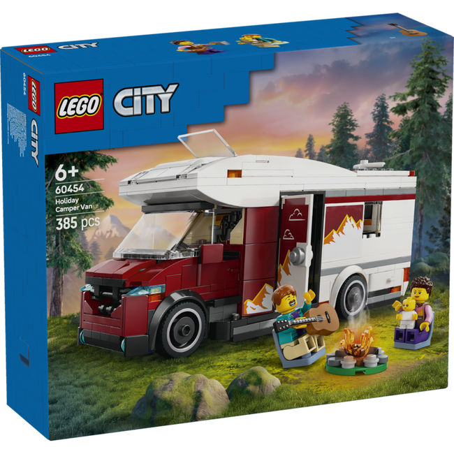 Lego city - autocaravana aventurera de vacaciones Hover Image