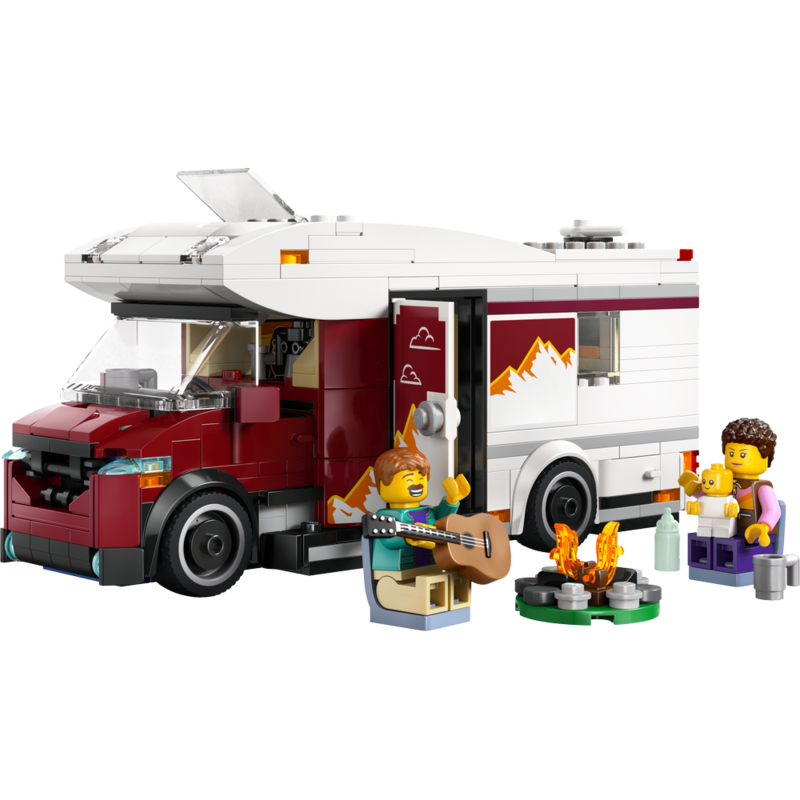 Lego city - autocaravana aventurera de vacaciones