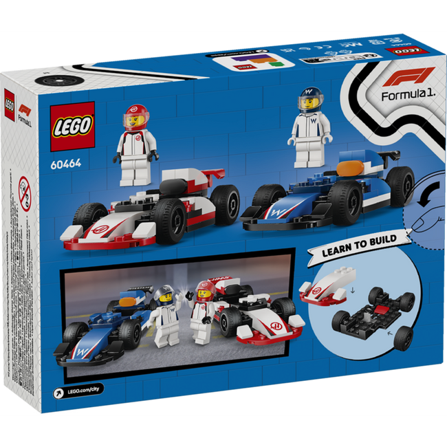 Lego city - coches de f1 williams racing y haas f1 Main Image