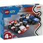 Lego city - coches de f1 williams racing y haas f1