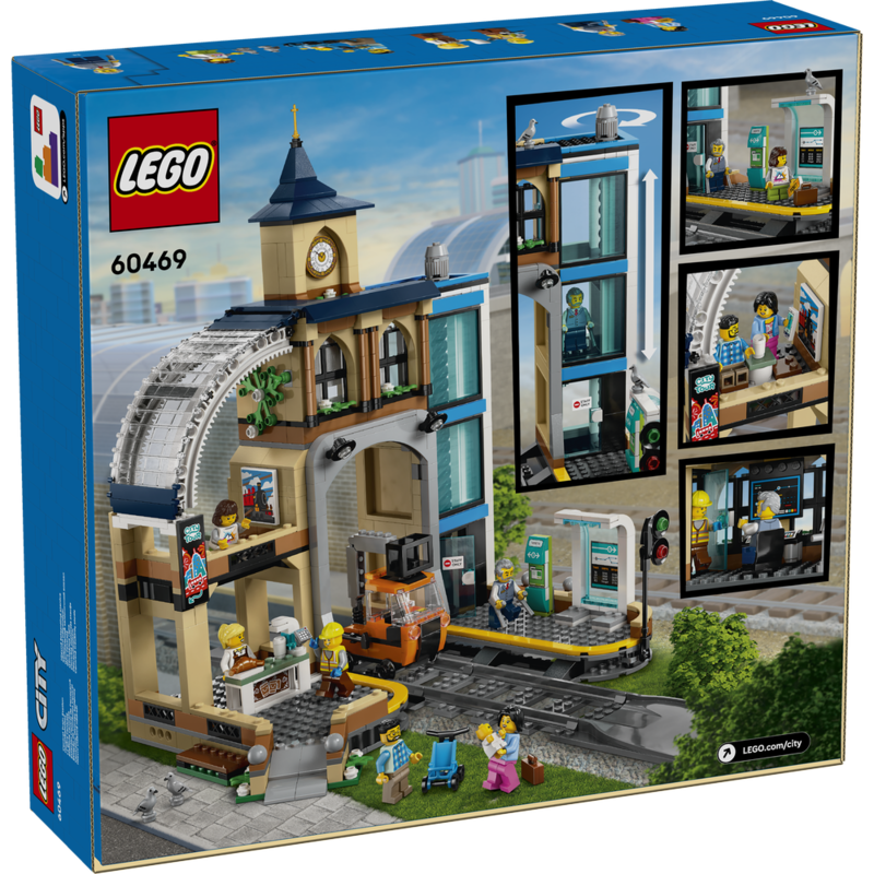 Lego city - estación central de ferrocarril
