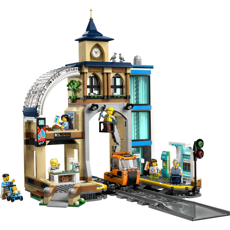 Lego city - estación central de ferrocarril