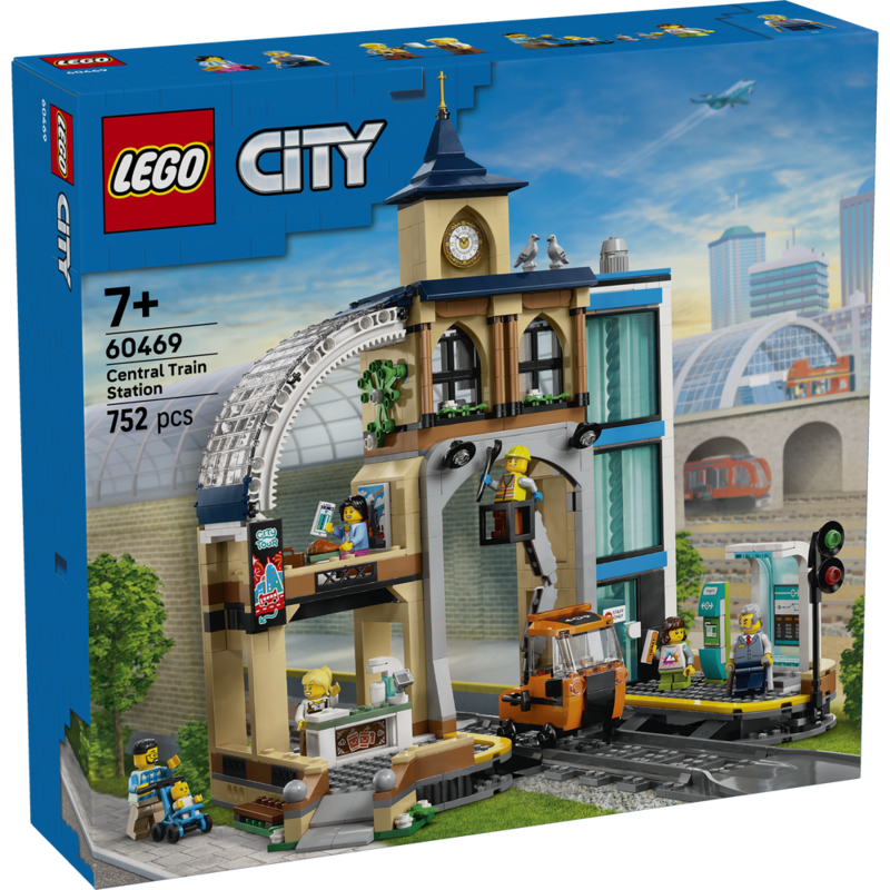Lego city - estación central de ferrocarril