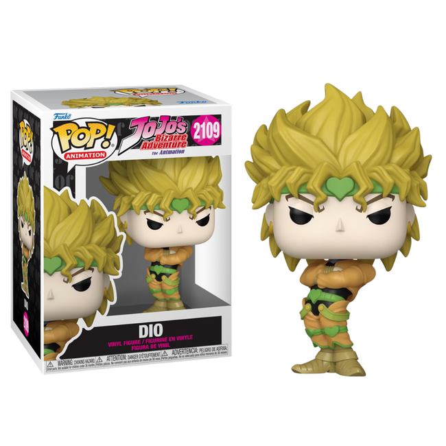 Funko pop! animation: jojo's bizarre adventure- dio Hover Image
