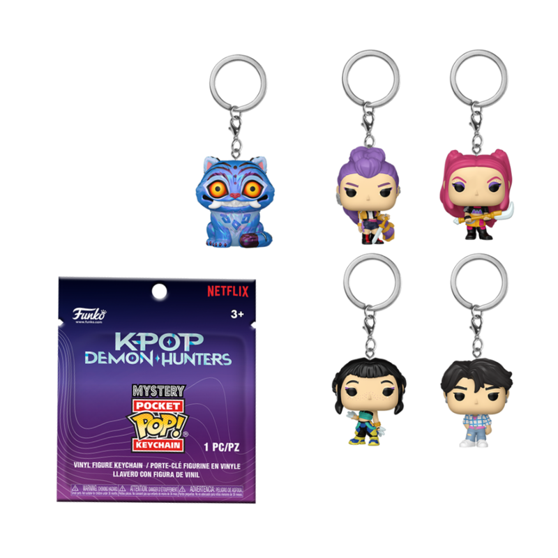 Pop keychain! llavero sorpresa: k-pop demon hunters